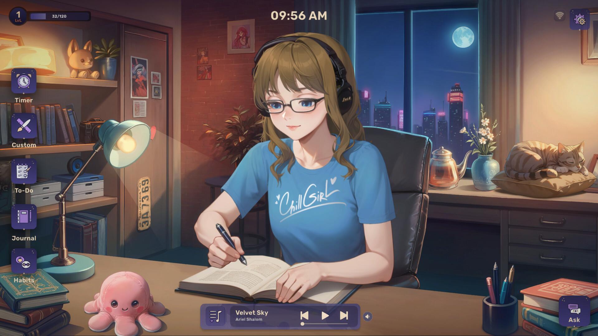 Lo-Fi女孩:AI助手/Lo-Fi Girl: AI Assistant_4