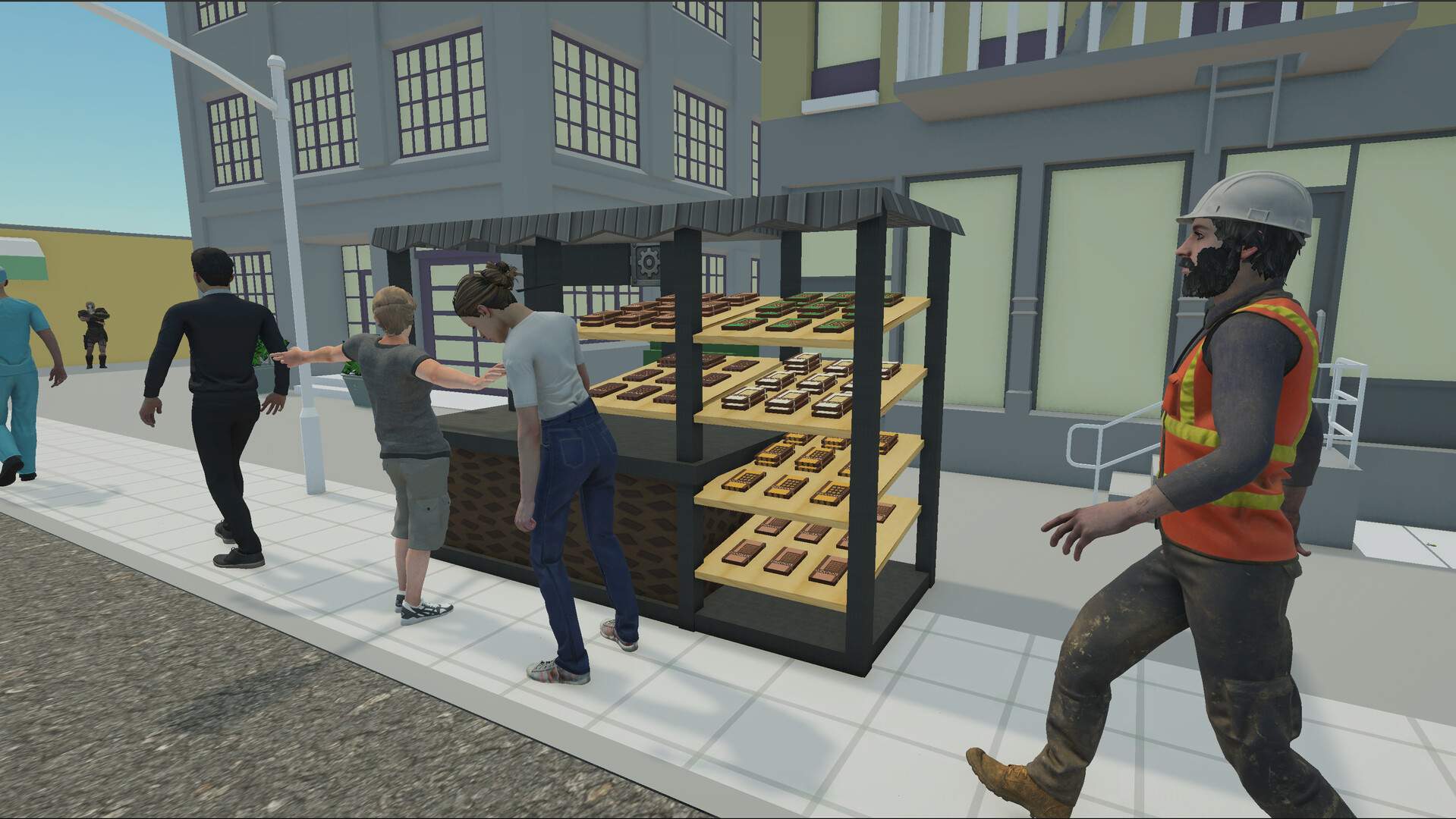 巧克力摊位模拟器/Choco Kiosk Simulator_5