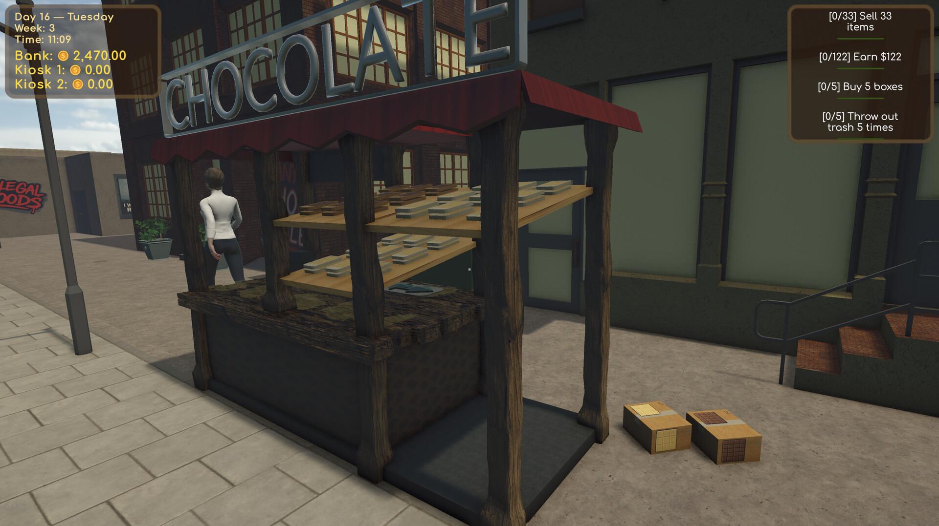 巧克力摊位模拟器/Choco Kiosk Simulator_2