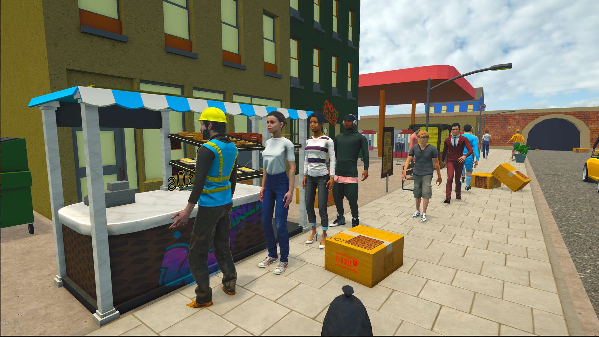 巧克力摊位模拟器/Choco Kiosk Simulator_0