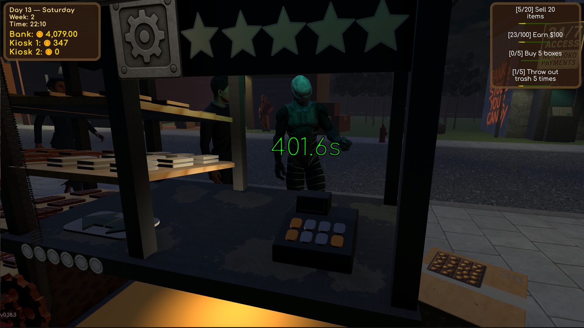 巧克力摊位模拟器/Choco Kiosk Simulator_3