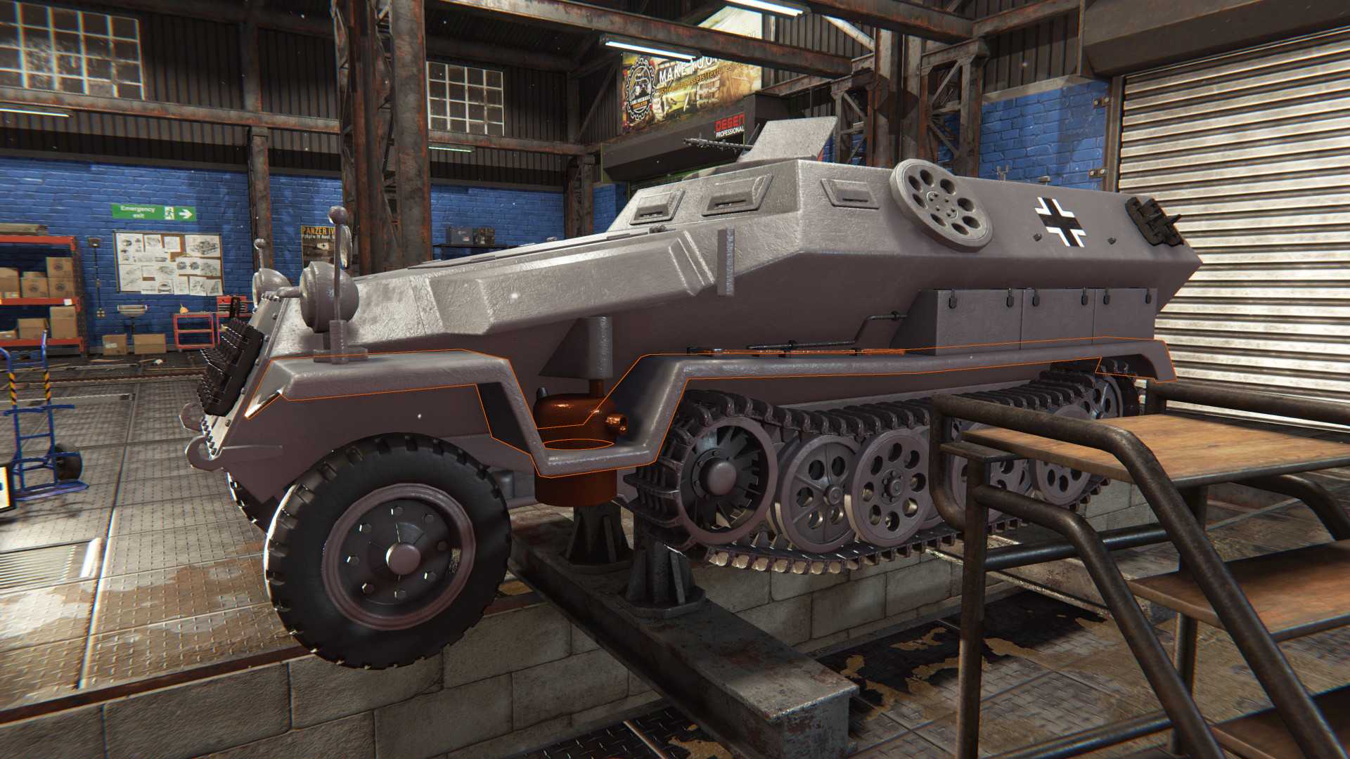 后勤模拟器/坦克维修模拟/坦克修理模拟/Tank Mechanic Simulator_1