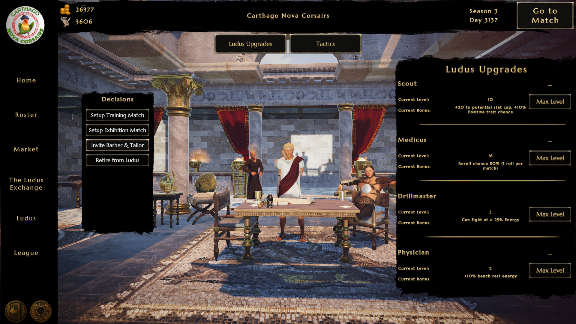 伟大角斗士学院：角斗士管理模拟器/Ludus Magnatus: Gladiator Manager Simulator_3