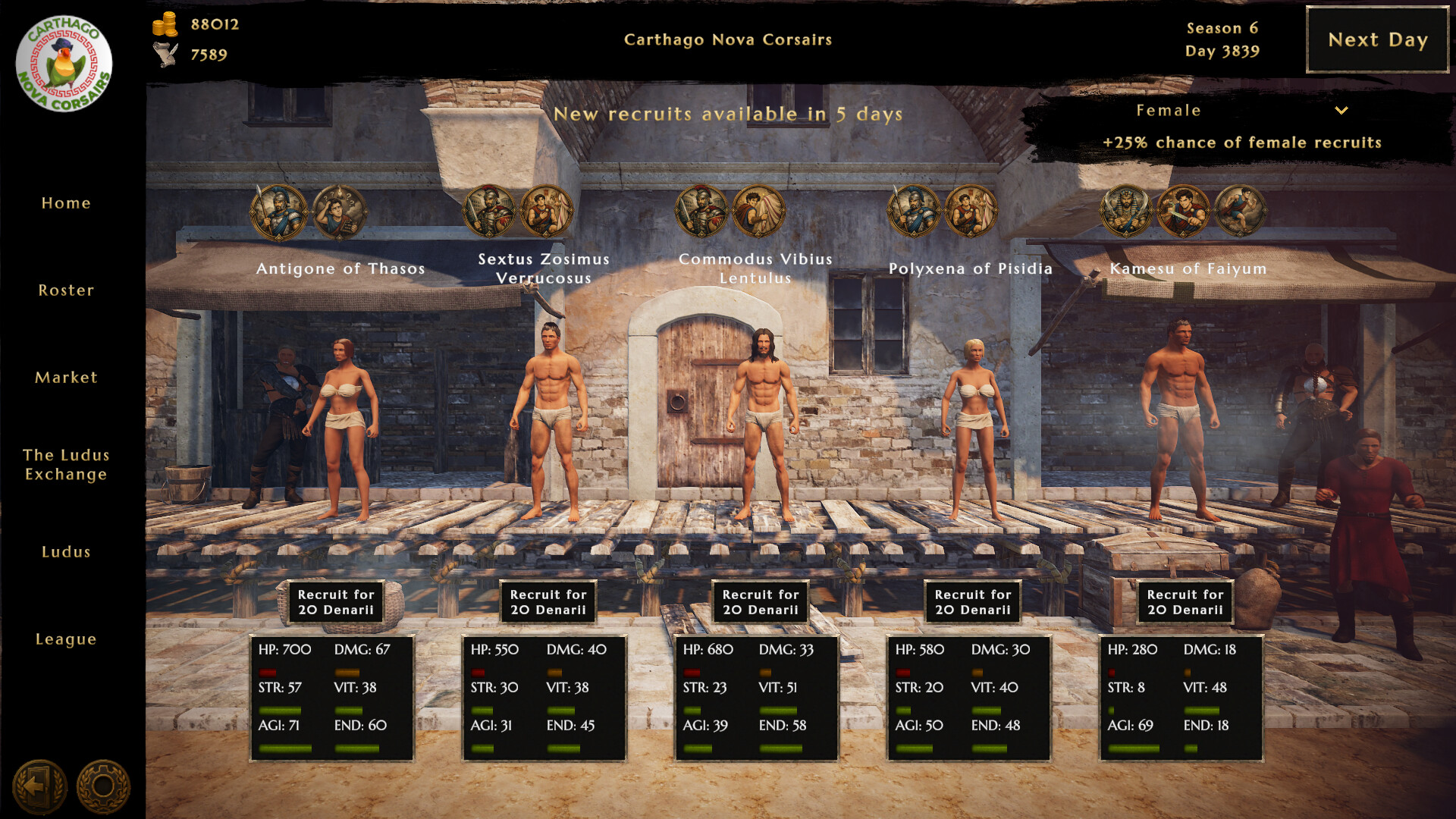 伟大角斗士学院：角斗士管理模拟器/Ludus Magnatus: Gladiator Manager Simulator_5