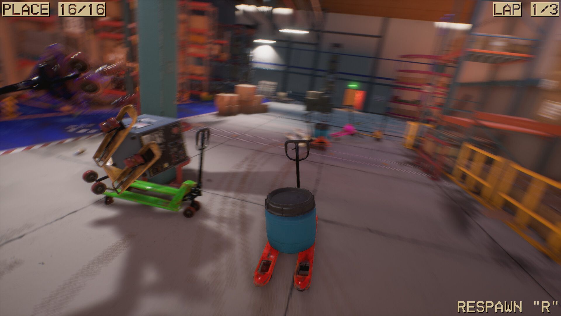 托盘搬运竞速/Pallet Jack Racing_3
