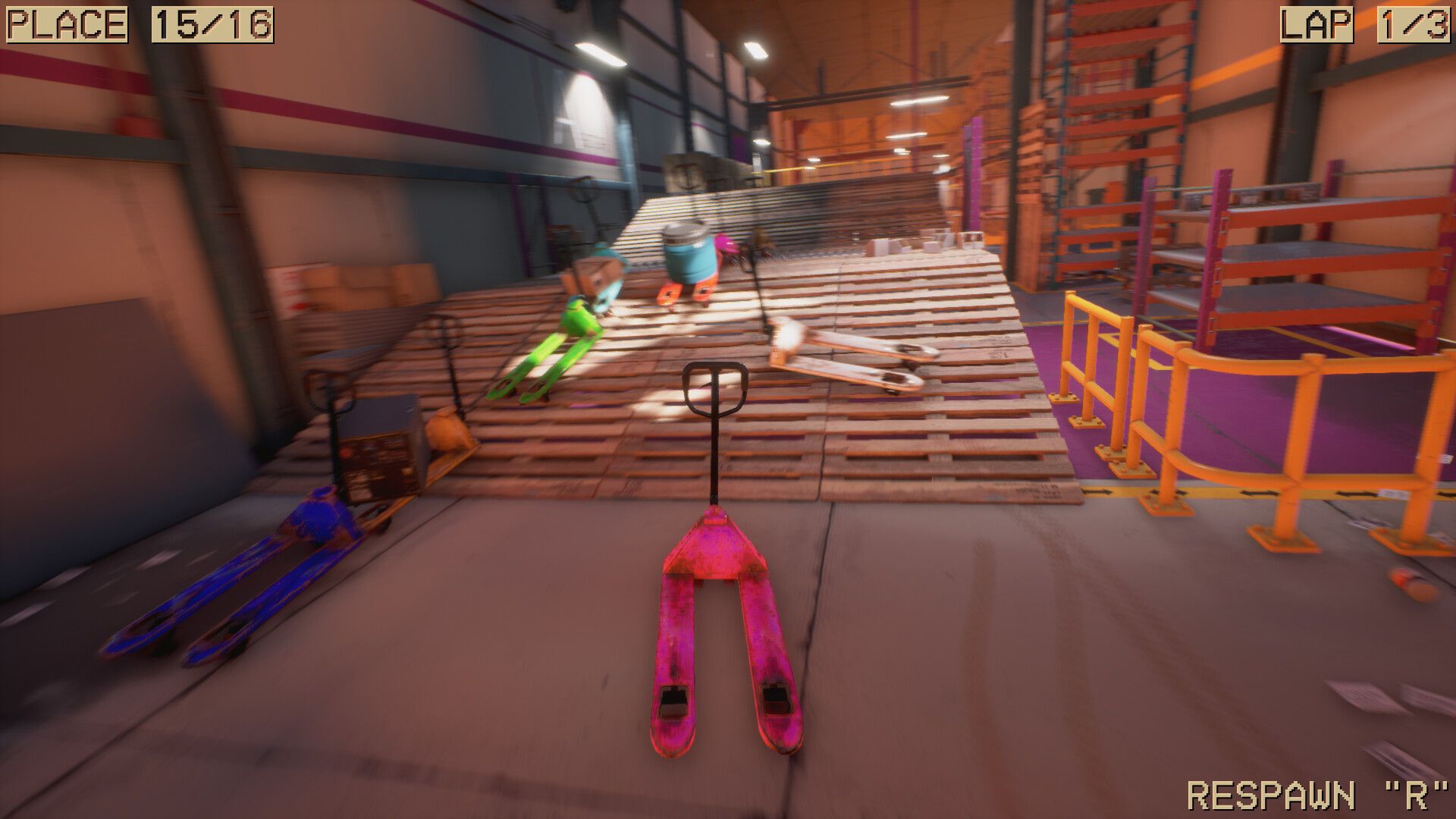 托盘搬运竞速/Pallet Jack Racing_0