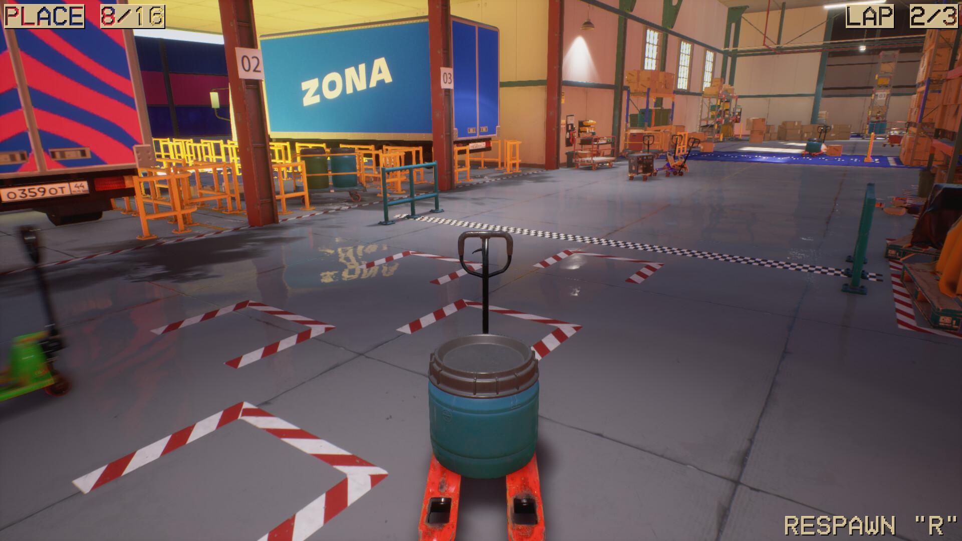 托盘搬运竞速/Pallet Jack Racing_4