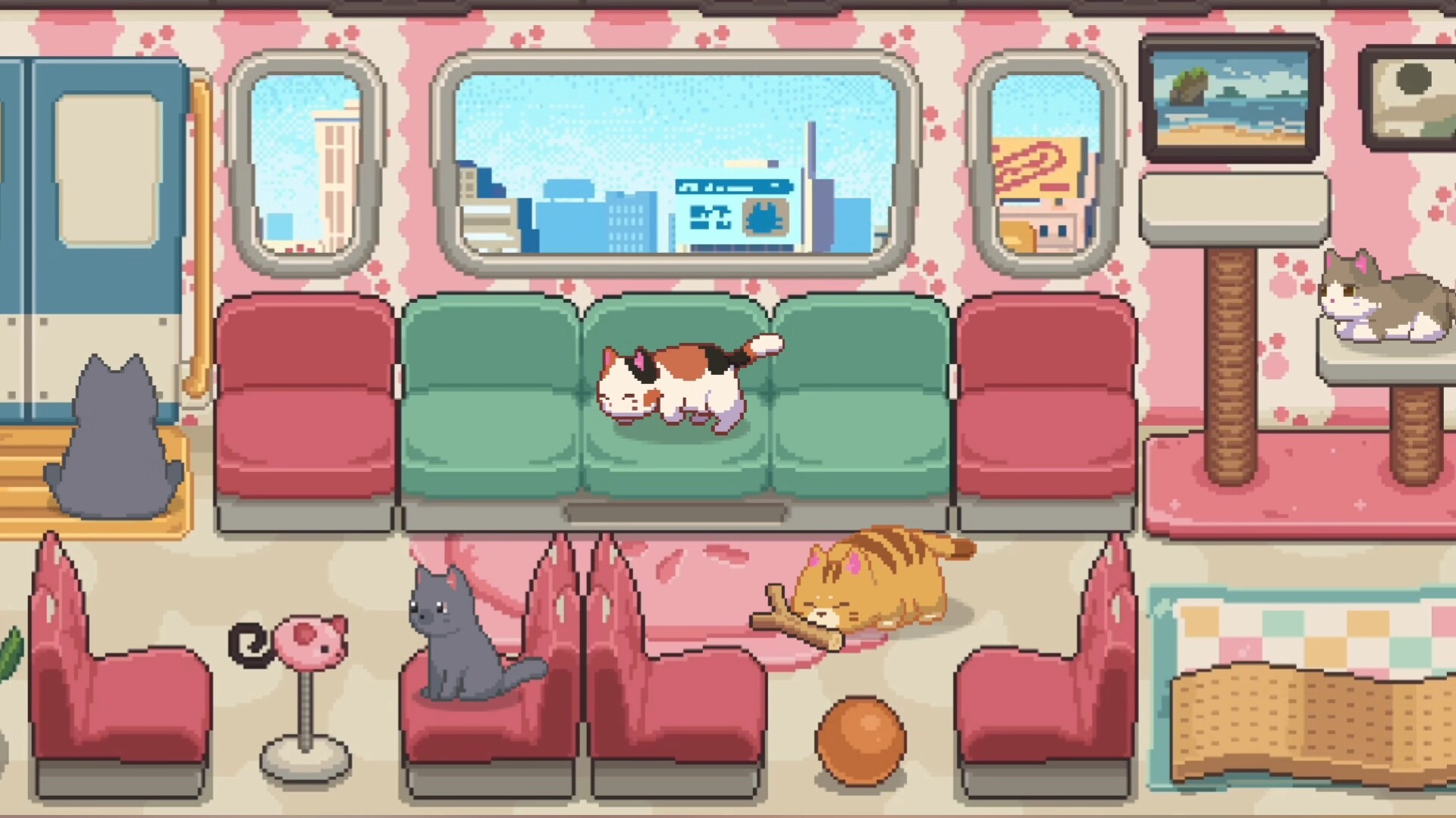 猫咪列车长/Neko Station_1