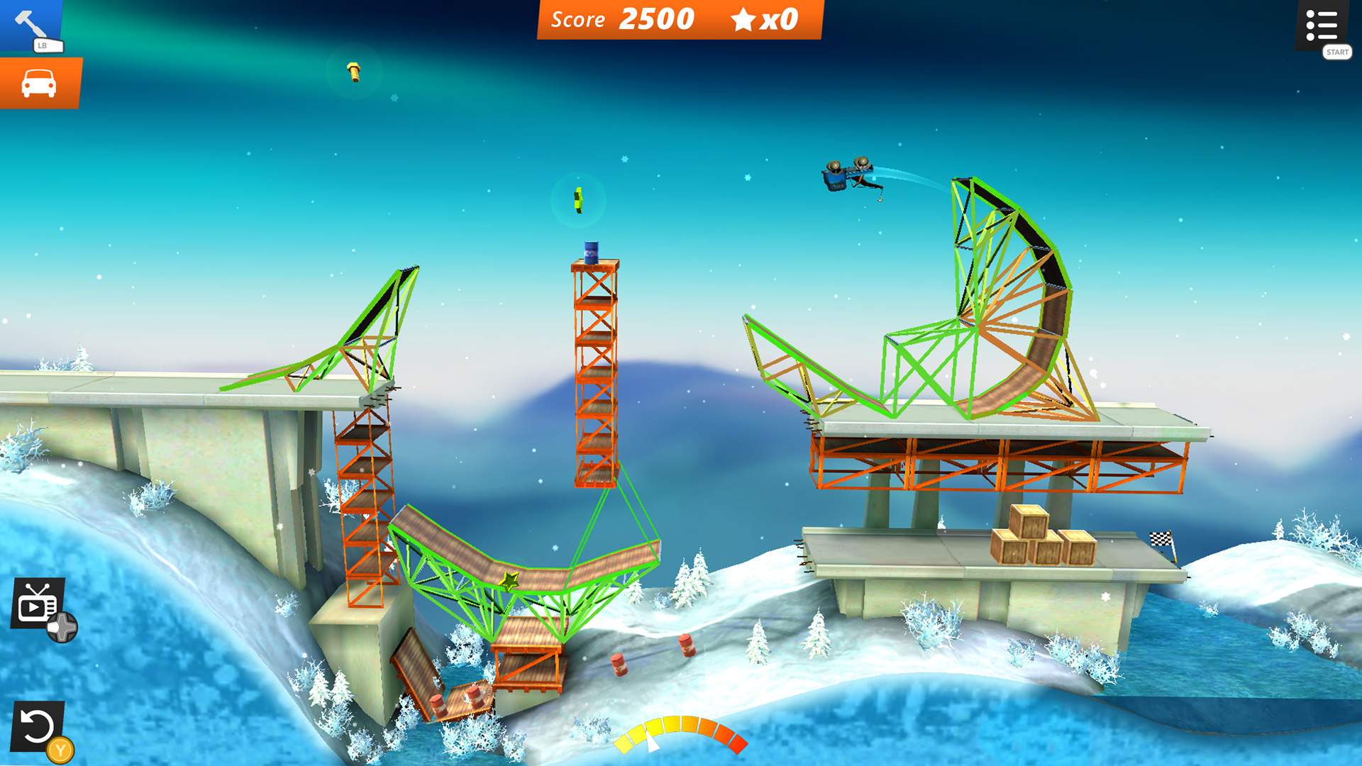 桥梁建造师:特技/Bridge Constructor Stunts_0