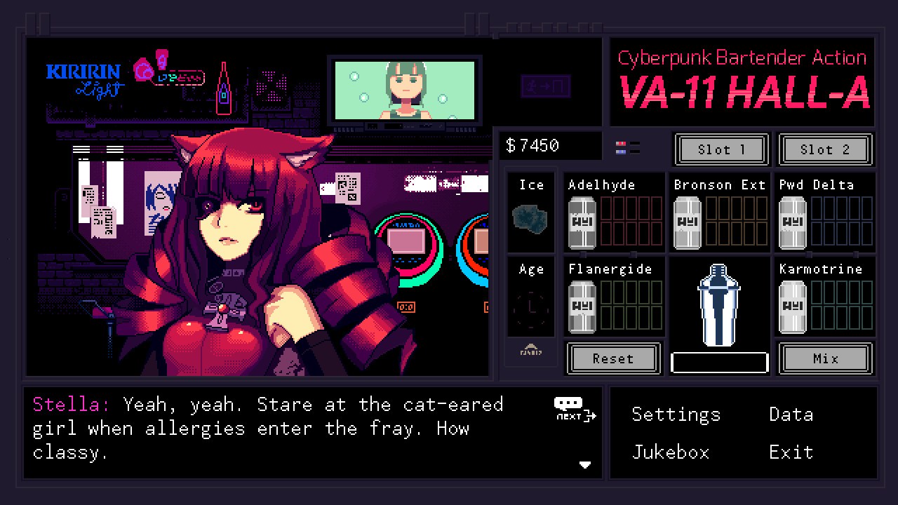 VA-11 HALL-A:赛博朋克酒保行动/VA-11 Hall-A: Cyberpunk Bartender Action_2