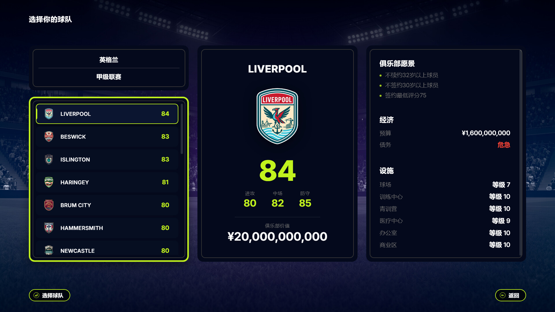 FD27：执掌你的足球俱乐部/FD 27: Direct Your Football Club_0