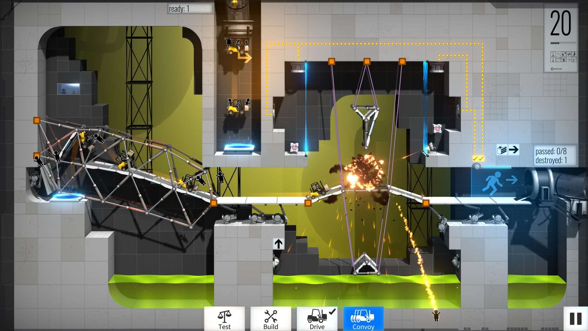 桥梁工程师传送门/Bridge Constructor Portal_5