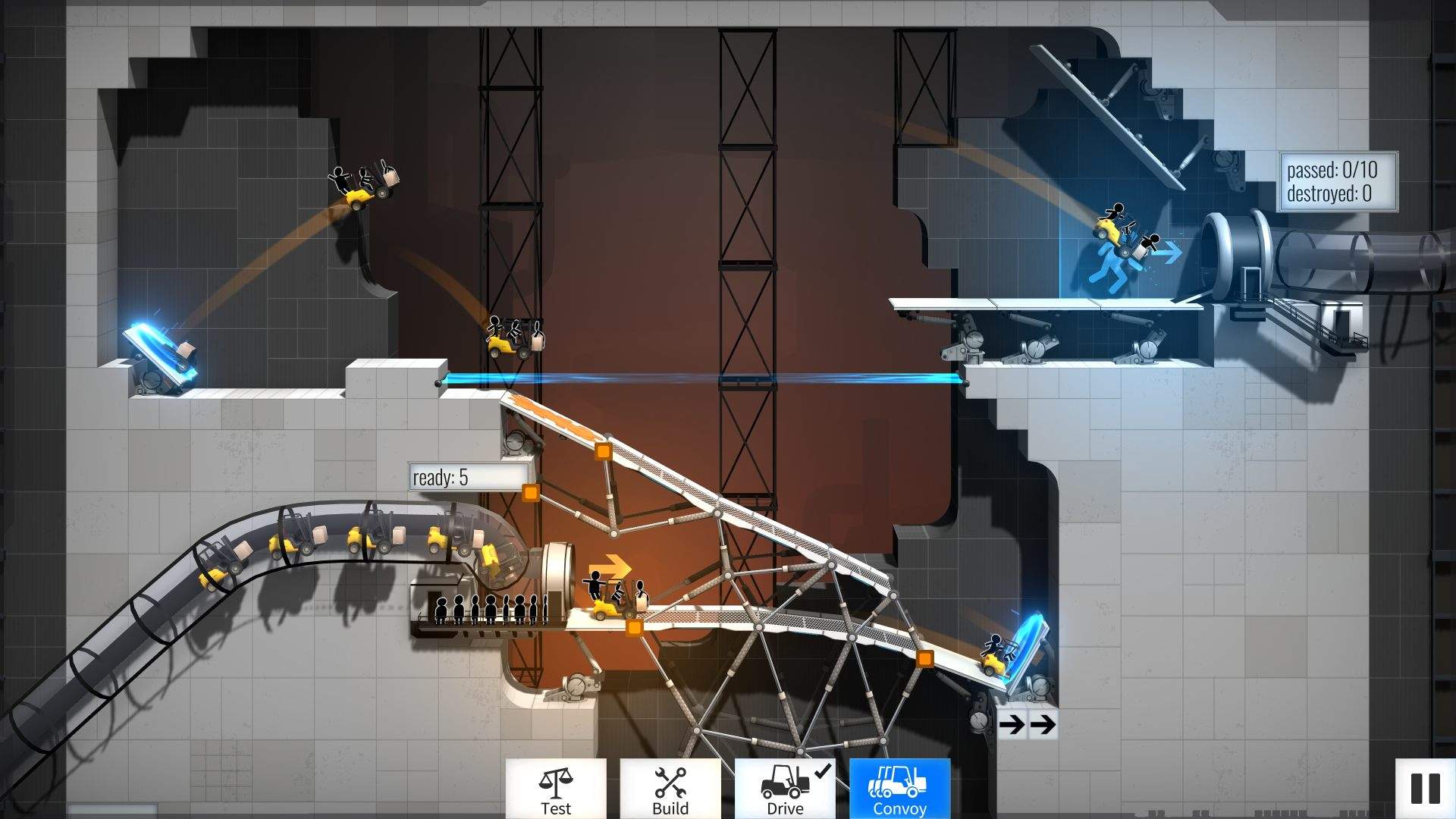 桥梁工程师传送门/Bridge Constructor Portal_0
