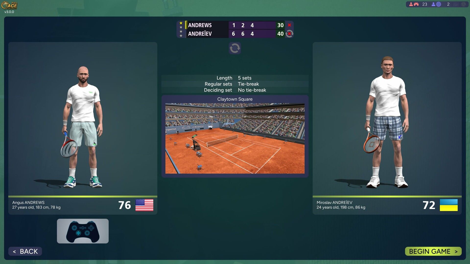 全王牌网球模拟器/Full Ace Tennis Simulator_2