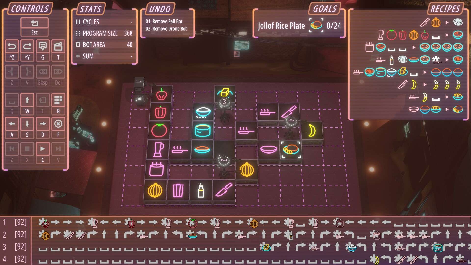 霓虹面:赛博朋克厨房自动化/Neon Noodles - Cyberpunk Kitchen Automation_3